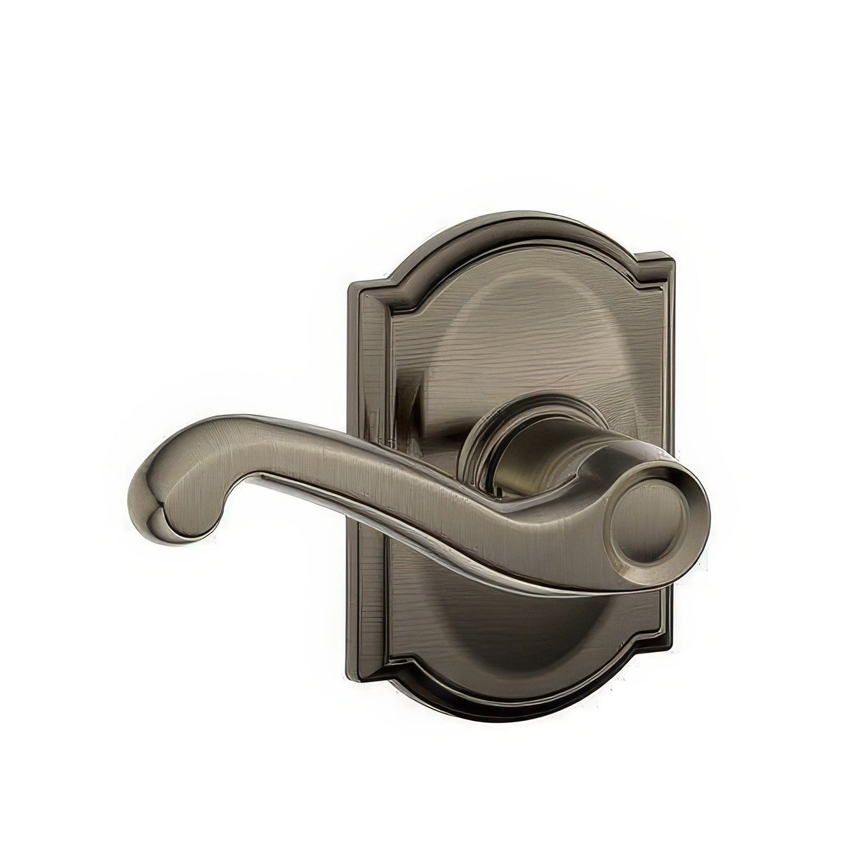 Schlage F10FLA620CAM F10-FLA-CAM F-Series Flair Passage Door Lever Antique Pewter
