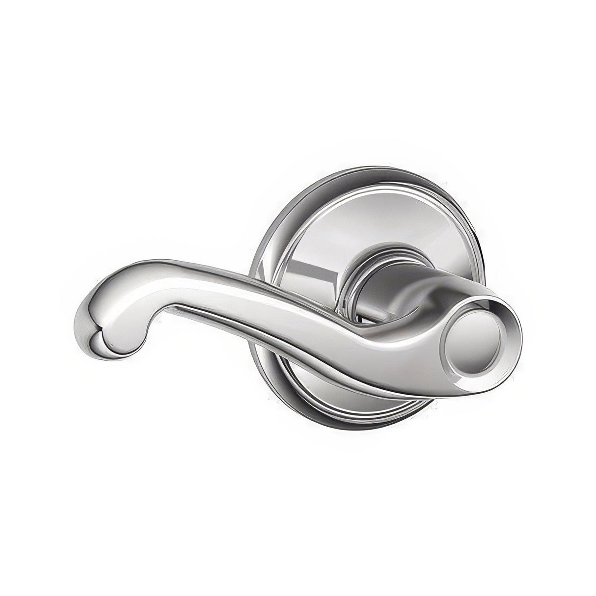 Schlage F10FLA625 F10-FLA F-Series Flair Passage Door Lever Polished Chrome