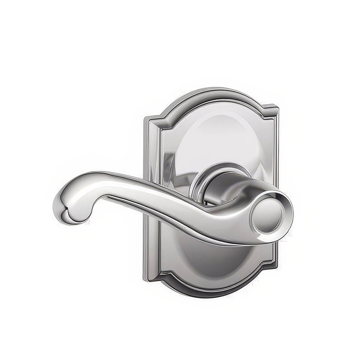 Schlage F10FLA625CAM F10-FLA-CAM F-Series Flair Passage Door Lever Polished Chrome