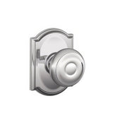 Schlage F10GEO625CAM F10-GEO-CAM F-Series Georgian Passage Door Knob Polished Chrome