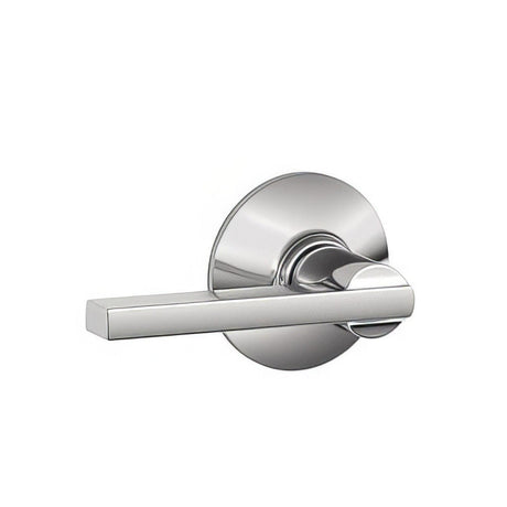 Schlage F10LAT625 F10-LAT F-Series Latitude Reversible Passage Door Lever Bright Chrome