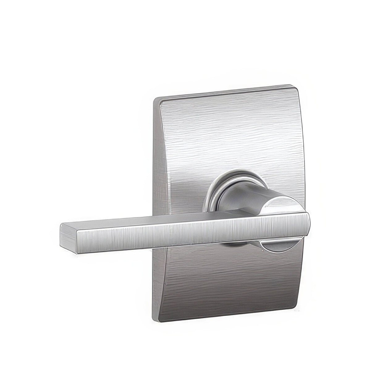 Schlage F10LAT626CEN F10-LAT-CEN F-Series Latitude Passage Door Lever Satin Chrome
