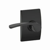 Schlage F10MER622CEN F10-MER-CEN F-Series Merano Passage Door Lever Matte Black