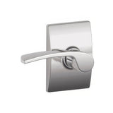 Schlage F10MER625CEN F10-MER-CEN F-Series Merano Passage Door Lever Polished Chrome