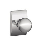 Schlage F10ORB625CEN F10-ORB-CEN F-Series Orbit Passage Door Knob Polished Chrome