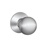 Schlage F10ORB626 F10-ORB F-Series Orbit Passage Door Knob Satin Chrome