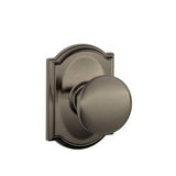 Schlage F10PLY620CAM F10-PLY-CAM F-Series Plymouth Passage Door Knob Antique Pewter