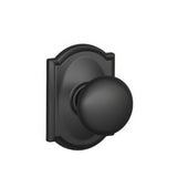 Schlage F10PLY622CAM F10-PLY-CAM F-Series Plymouth Passage Door Knob Matte Black