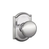 Schlage F10PLY625CAM F10-PLY-CAM F-Series Plymouth Passage Door Knob Polished Chrome
