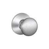 Schlage F10PLY626 F10-PLY F-Series Plymouth Passage Door Knob Satin Chrome