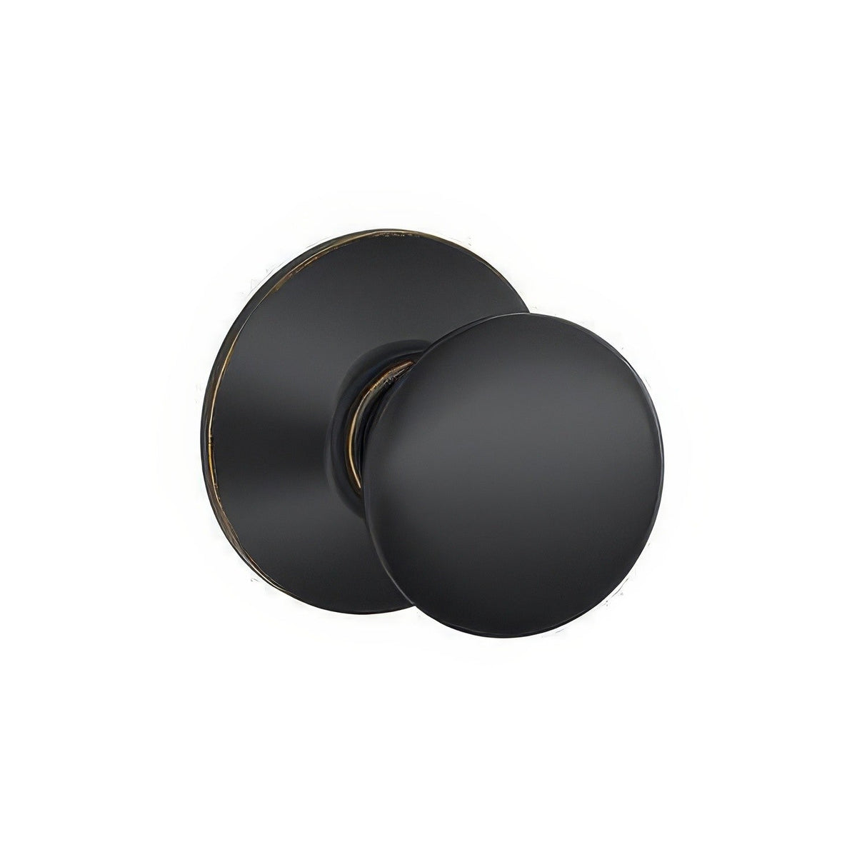 Schlage F10PLY716 F10-PLY F-Series Plymouth Passage Door Knob Aged Bronze