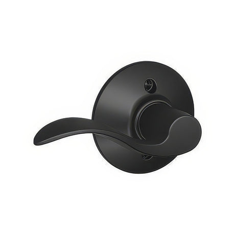 Schlage F170ACC622LH matte black dummy door lever