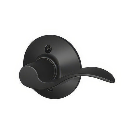 Schlage F170ACC622RH matte black dummy door lever