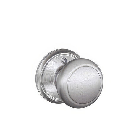Schlage F170AND626 satin chrome dummy door knob
