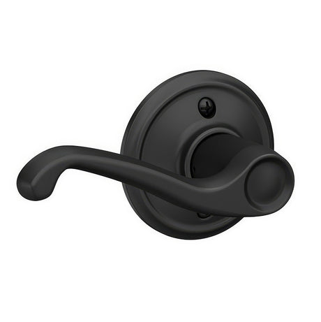 Schlage F170FLA622LH matte black dummy door lever