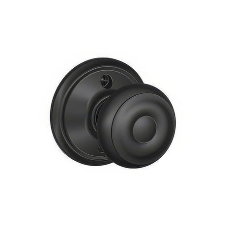 Schlage F170GEO622 matte black dummy door knob