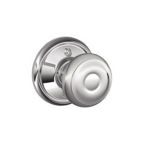 Schlage F170GEO625 polished chrome dummy door knob