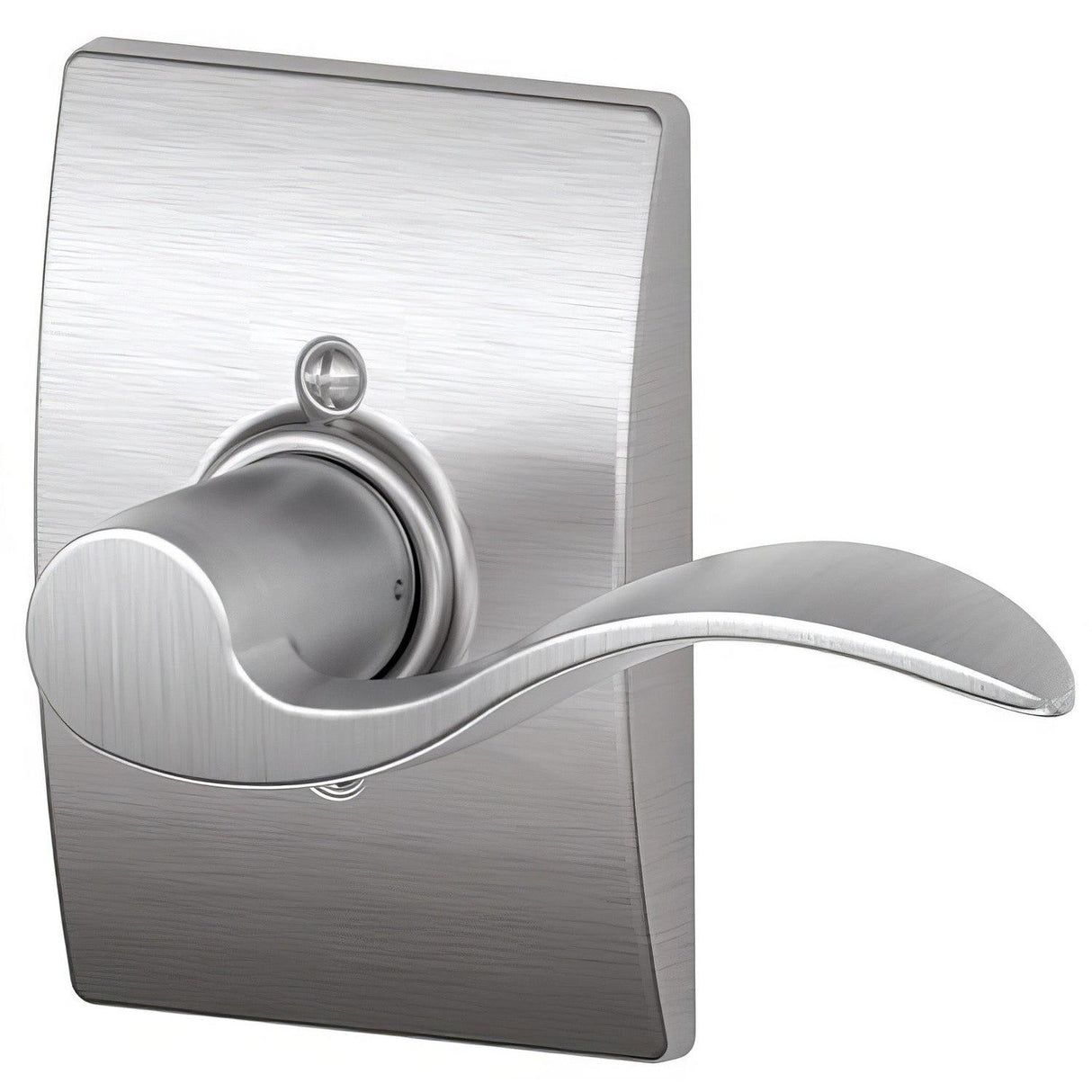 Schlage F170ACC626CENRH F170-ACC-CEN-RH F-Series Accent Right Hand Dummy Door Lever Satin Chrome