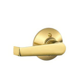Schlage F170ELA605 F170-ELA F-Series Elan Single Dummy Door Lever Polished Brass