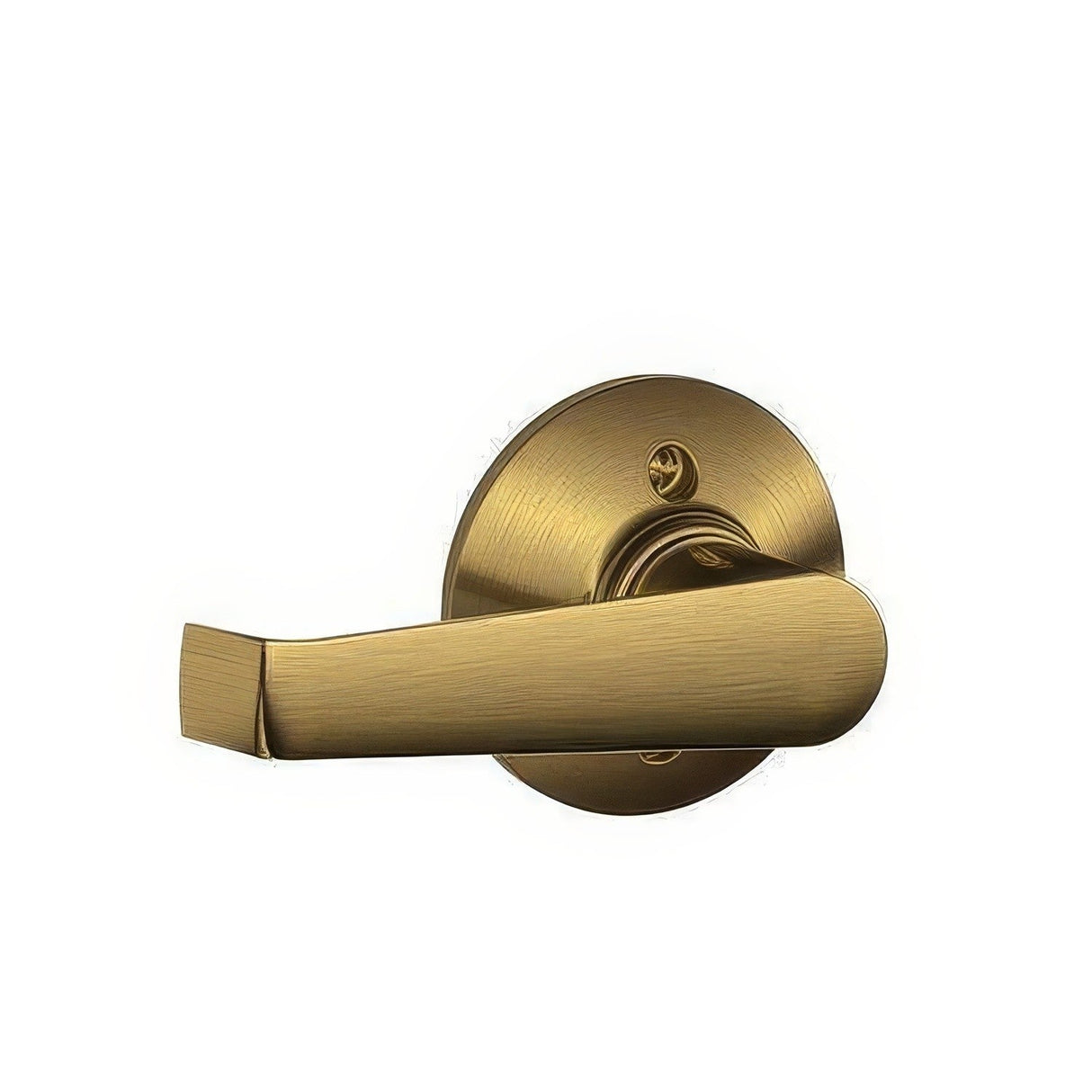 Schlage F170ELA609 F170-ELA F-Series Elan Single Dummy Door Lever Antique Brass