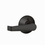 Schlage F170ELA622 F170-ELA F-Series Elan Single Dummy Door Lever Matte Black