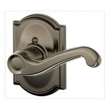 Schlage F170FLA620CAMRH F170-FLA-CAM-RH F-Series Flair Right Hand Dummy Door Lever Antique Pewter