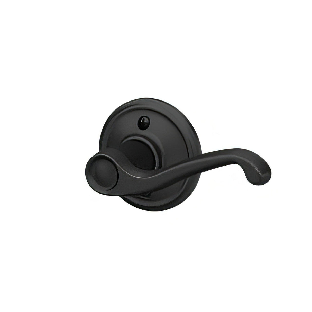 Schlage F170FLA622RH F170-FLA-RH F-Series Flair Single Right Hand Dummy Door Lever Matte Black