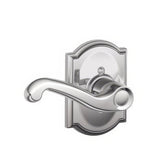 Schlage F170FLA625CAMLH F170-FLA-CAM-LH F-Series Flair Dummy Door Lever Polished Chrome