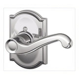 Schlage F170FLA625CAMRH F170-FLA-CAM-RH F-Series Flair Right Hand Dummy Door Lever Polished Chrome