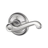 Schlage F170FLA625RH F170-FLA-RH F-Series Flair Single Right Hand Dummy Door Lever Polished Chrome