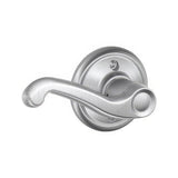 Schlage F170FLA626LH F170-FLA-LH F-Series Flair Single Left Hand Dummy Door Lever Satin Chrome