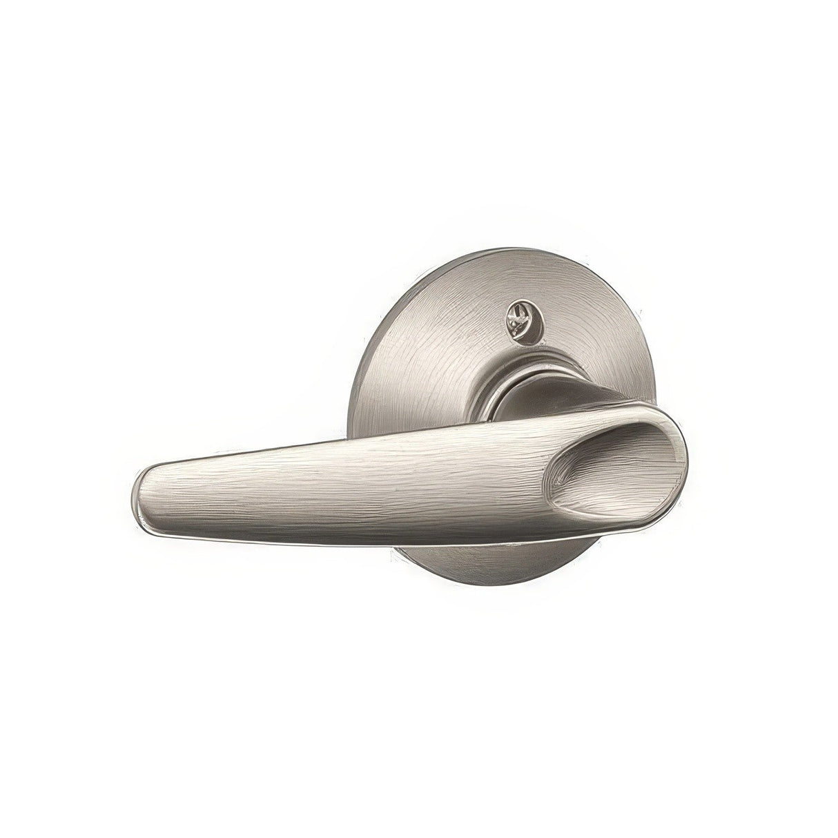 Schlage F170JAZ619 F170-JAZ F-Series Jazz Single Dummy Door Lever Satin Nickel