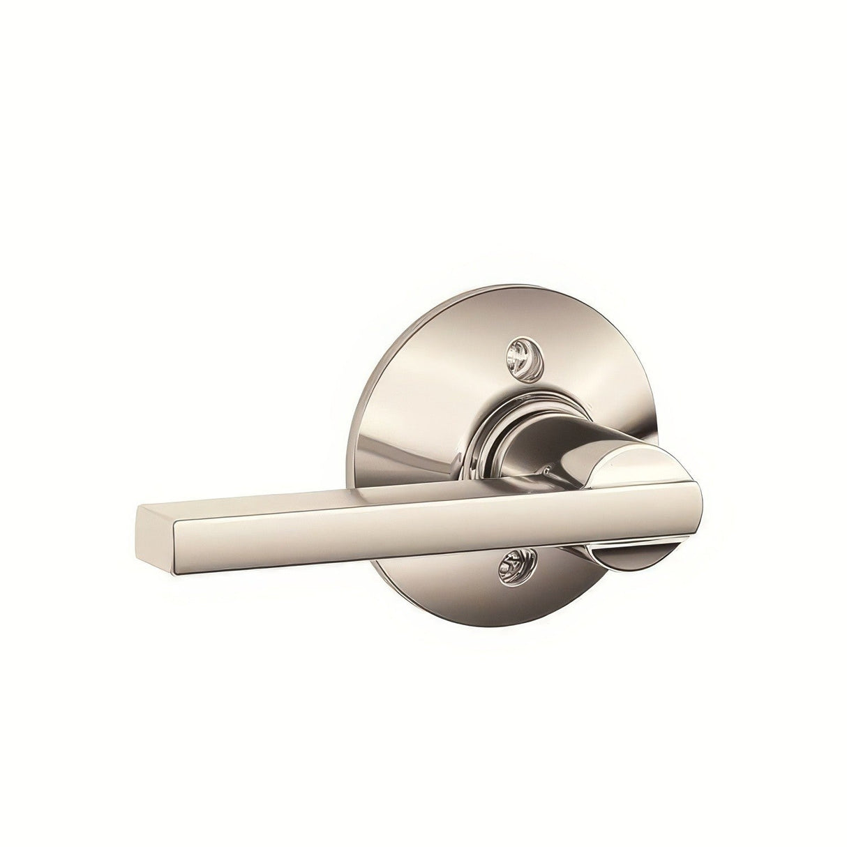 Schlage F170LAT618 F170-LAT F-Series Latitude Single Dummy Door Lever Bright Nickel