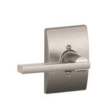 Schlage F170LAT619CEN F170-LAT-CEN F-Series Latitude Dummy Door Lever Satin Nickel