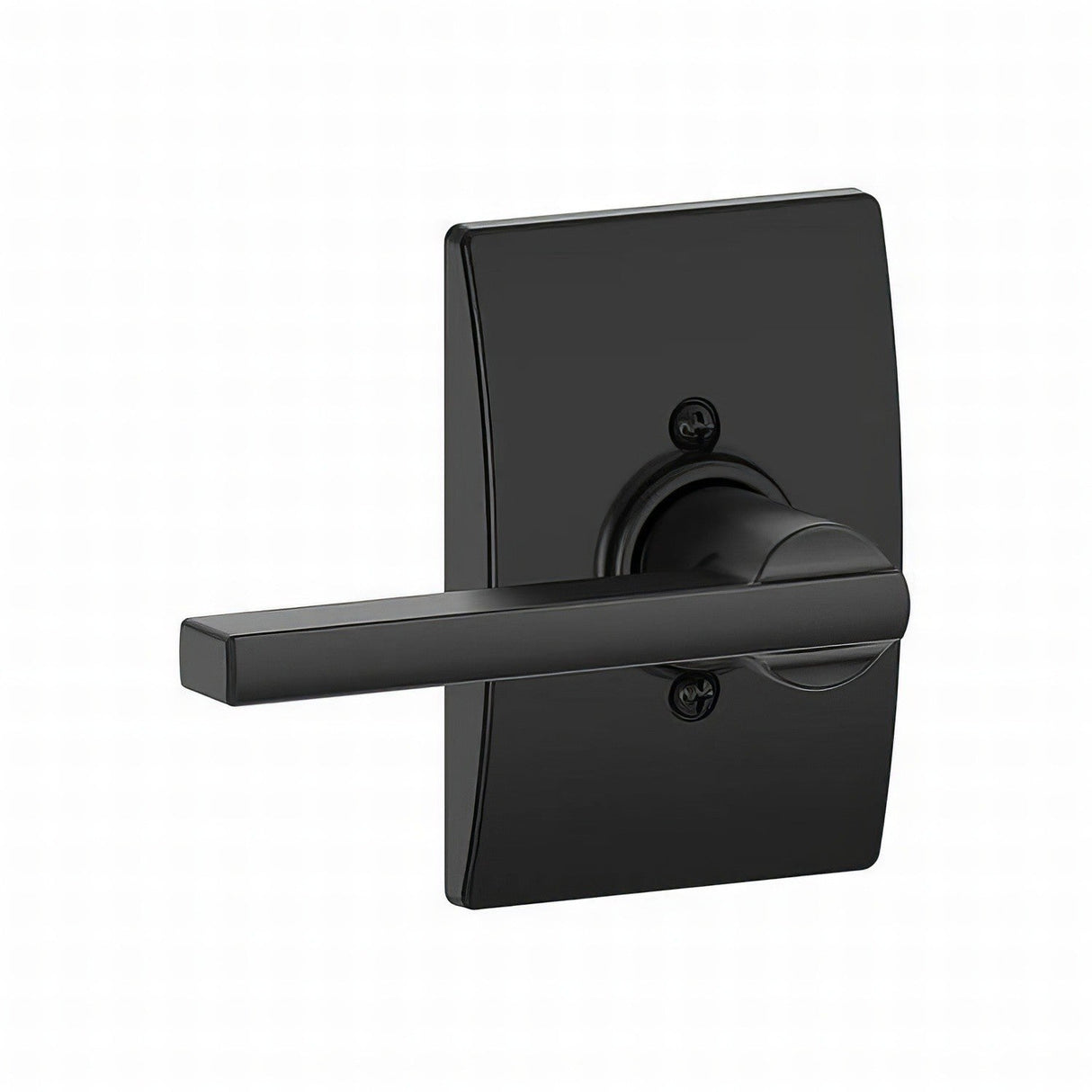 Schlage F170LAT622CEN F170-LAT-CEN F-Series Latitude Dummy Door Lever Matte Black