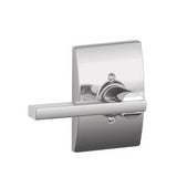 Schlage F170LAT625CEN F170-LAT-CEN F-Series Latitude Dummy Door Lever Polished Chrome