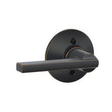 Schlage F170LAT716 F170-LAT F-Series Latitude Single Dummy Door Lever Aged Bronze