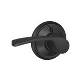 Schlage F170MER622LH F170-MER-LH F-Series Merano Left Hand Dummy Door Lever Matte Black