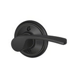 Schlage F170MER622RH F170-MER-RH F-Series Merano Right Hand Dummy Door Lever Matte Black
