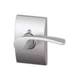 Schlage F170MER626CENRH F170-MER-CEN-RH F-Series Right Hand Merano Dummy Door Lever Satin Chrome
