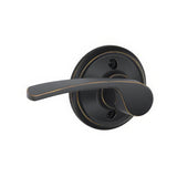 Schlage F170MER716LH F170-MER-LH F-Series Merano Left Hand Dummy Door Lever Aged Bronze