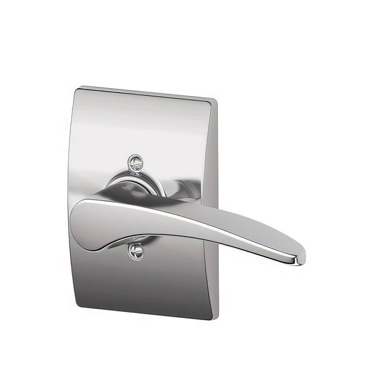 Schlage F170MNH625CENRH F170-MNH-CEN-RH F-Series Manhattan Right Hand Dummy Door Lever Polished Chrome