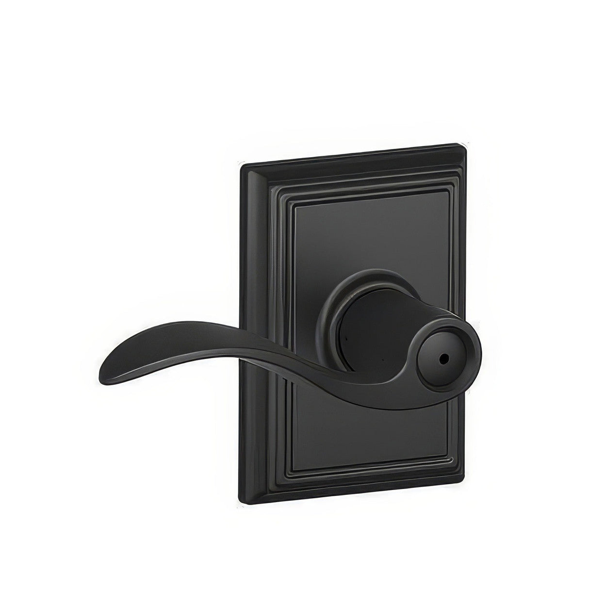 Schlage F40ACC622ADD F40-ACC-ADD F-Series Accent Privacy Door Lever Matte Black