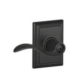 Schlage F40ACC622ADD F40-ACC-ADD F-Series Accent Privacy Door Lever Matte Black