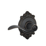 Schlage F40ACC716BRK F40-ACC-BRK F-Series Accent Privacy Door Lever Aged Bronze