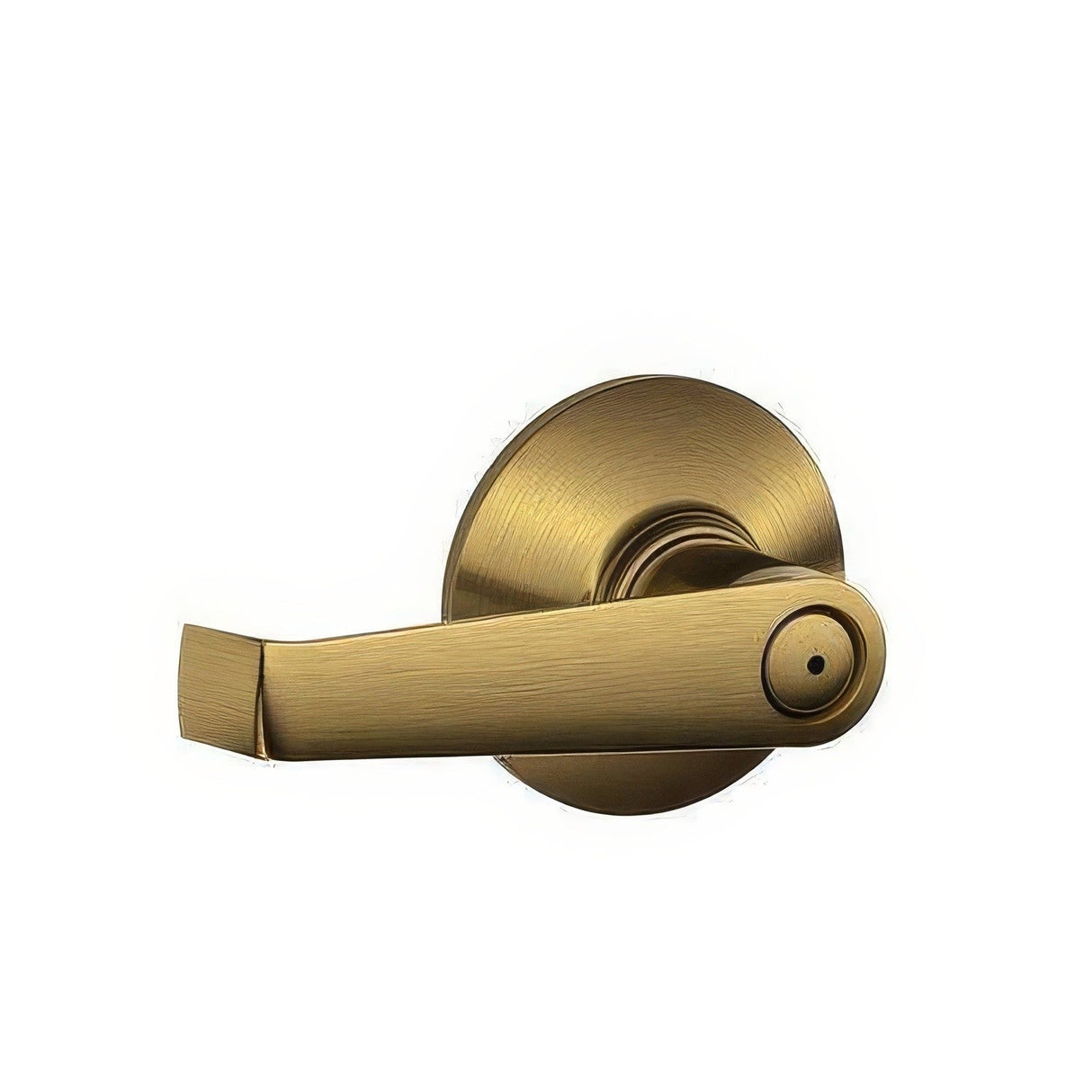 Schlage F40ELA609 F40-ELA F-Series Elan Privacy Door Lever Antique Brass