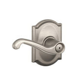 Schlage F40FLA619CAM F40-FLA-CAM F-Series Flair Privacy Door Lever Satin Nickel
