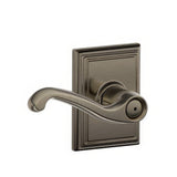 Schlage F40FLA620ADD F40-FLA-ADD F-Series Flair Privacy Door Lever Antique Pewter