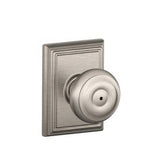 Schlage F40GEO619ADD F40-GEO-ADD F-Series Georgian Privacy Door Knob Satin Nickel