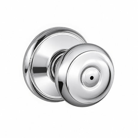 Schlage F40GEO625 F40-GEO F-Series Georgian Privacy Door Knob Polished Chrome